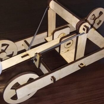 Intra απο ξύλο plywood 3mm-4mm πάχος – Ξύλινη λίμα παιχνιδιών καταπέλτη 10x10 cm INTRAVECTRY-MY555071 - Image 1