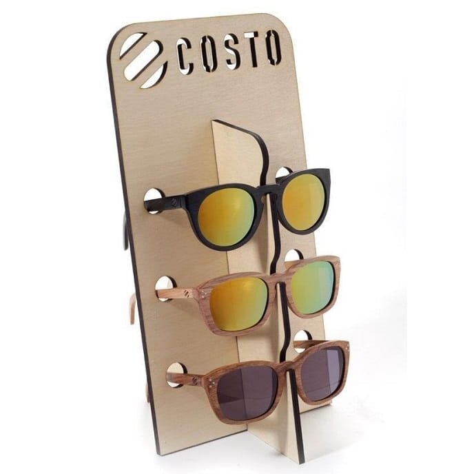 Intra απο ξύλο plywood 3mm-4mm πάχος – Ξύλινη θήκη για γυαλιά ηλίου 15x20 cm INTRAVECTRY-MY555078