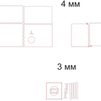 Intra απο ξύλο plywood 3mm-4mm πάχος – ξύλο Κουτιού αναπαραγωγής Budgie Bird 40x40 cm INTRAVECTRY-MY555082 - Image 3
