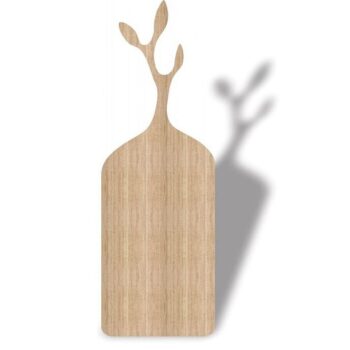 Intra απο ξύλο plywood 3mm-4mm πάχος – Σανίδα κοπής με ξύλο λαβής φύλλου 50x60 cm INTRAVECTRY-MY555089 - Image 1