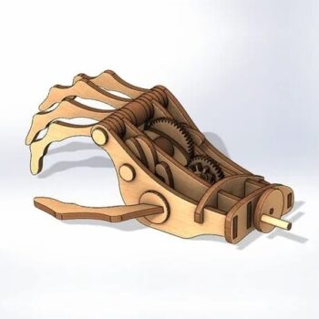 Intra απο ξύλο plywood 3mm-4mm πάχος – Μηχανική Ξύλινη λίμα χειρός 35x40 cm INTRAVECTRY-MY561531 - Image 1