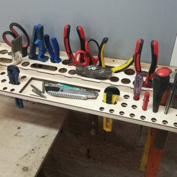 Intra απο ξύλο plywood 3mm-4mm πάχος – Tool Rack Organizer File 30x35 cm INTRAVECTRY-MY555110 - Image 1