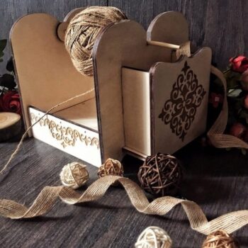 Intra απο ξύλο plywood 3mm-4mm πάχος – ξύλο Ξύλινου Νήματος 30x30 cm INTRAVECTRY-MY555111 - Image 1