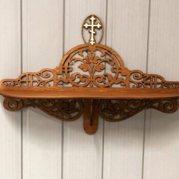 Intra απο ξύλο plywood 3mm-4mm πάχος – Ξύλινο ράφι για ξύλο εικονιδίων 10x10 cm INTRAVECTRY-MY555144 - Image 1