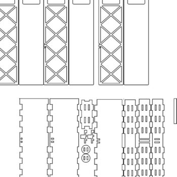 Intra απο ξύλο plywood 3mm-4mm πάχος – Ξύλινος δίσκος για χάντρες ξύλο 15x20 cm INTRAVECTRY-MY555147 - Image 2