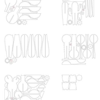 Intra απο ξύλο plywood 3mm-4mm πάχος – ξύλο Συλλεκτικής Ξύλινης Γλάστρας Κάκτου 20x20 cm INTRAVECTRY-MY555151 - Image 4
