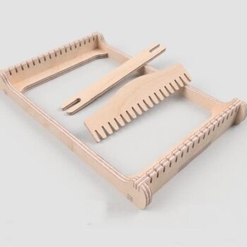 Intra απο ξύλο plywood 3mm-4mm πάχος – ξύλο Ξύλινου Πλαισίου Υφαντικής 25x30 cm INTRAVECTRY-MY561533 - Image 2