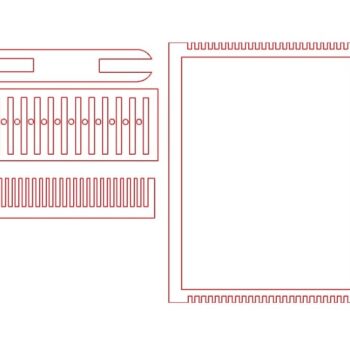 Intra απο ξύλο plywood 3mm-4mm πάχος – ξύλο Ξύλινου πλαισίου αργαλειού πολυτεχνίας 20x25 cm INTRAVECTRY-MY561535 - Image 2