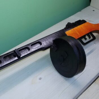 Intra απο ξύλο plywood 3mm-4mm πάχος – ξύλο μοντέλου υποπολυβόλου PPSh 41 40x40 cm INTRAVECTRY-MY561536 - Image 1