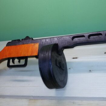 Intra απο ξύλο plywood 3mm-4mm πάχος – ξύλο μοντέλου υποπολυβόλου PPSh 41 40x40 cm INTRAVECTRY-MY561536 - Image 2