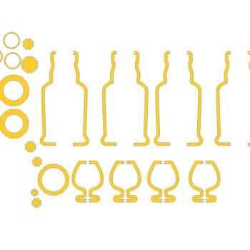 Intra απο ξύλο plywood 3mm-4mm πάχος – Λίμα φωτιστικού μπουκαλιού κόντρα πλακέ 25x30 cm INTRAVECTRY-MY557979 - Image 2