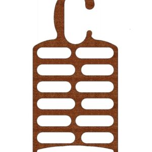 Intra απο ξύλο plywood 3mm-4mm πάχος – Ξύλινη λίμα κρεμάστρας για ζώνη και γραβάτα 45x50 cm INTRAVECTRY-MY555174