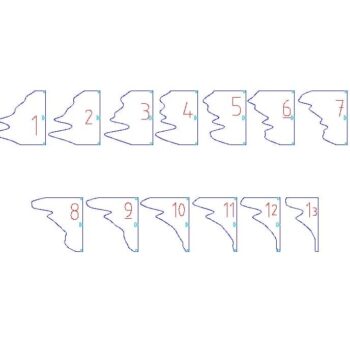 Intra απο ξύλο plywood 3mm-4mm πάχος – ξύλο πολυεπίπεδων έργων τέχνης από ξύλο 45x50 cm INTRAVECTRY-MY558020 - Image 2