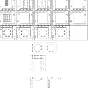 Intra απο ξύλο plywood 3mm-4mm πάχος – ξύλο διάταξης πολυθρόνας από κόντρα πλακέ 15x15 cm INTRAVECTRY-MY555230 - Image 2