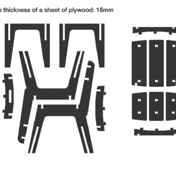 Intra απο ξύλο plywood 3mm-4mm πάχος – ξύλο σχεδίου τραπεζιού και καρέκλας μπαρ 50x60 cm INTRAVECTRY-MY555240 - Image 2