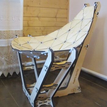 Intra απο ξύλο plywood 3mm-4mm πάχος – ξύλο καρέκλας Chaise Lounge 35x40 cm INTRAVECTRY-MY555243 - Image 1