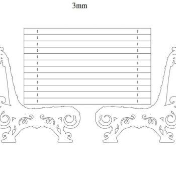 Intra απο ξύλο plywood 3mm-4mm πάχος – Ξύλινη Σκαλιστή Λίμα Πάγκου 15x15 cm INTRAVECTRY-MY555247 - Image 2