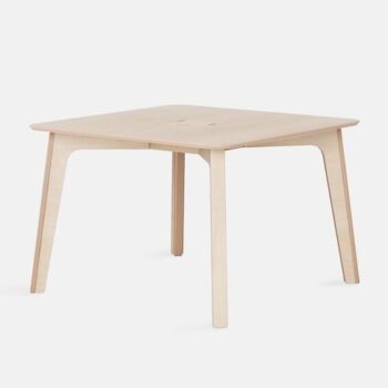 Intra απο ξύλο plywood 3mm-4mm πάχος – ξύλο τετράγωνου τραπεζιού κόντρα πλακέ 50x60 cm INTRAVECTRY-MY555251 - Image 1