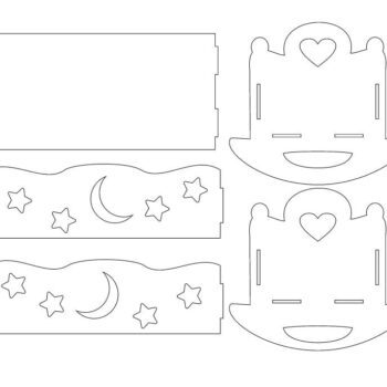 Intra απο ξύλο plywood 3mm-4mm πάχος – Λίμα για βρεφική κούνια 40x45 cm INTRAVECTRY-MY555260 - Image 2