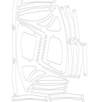 Intra απο ξύλο plywood 3mm-4mm πάχος – ξύλο κουνιστή καρέκλα Bentwood 15x20 cm INTRAVECTRY-MY555275 - Image 2