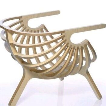 Intra απο ξύλο plywood 3mm-4mm πάχος – Καρέκλα από κόντρα πλακέ Shell 21mm ξύλο 25x25 cm INTRAVECTRY-MY555276 - Image 2