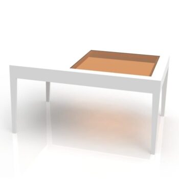 Intra απο ξύλο plywood 3mm-4mm πάχος – Μισό ποτήρι για τραπεζάκι σαλονιού 25x25 cm INTRAVECTRY-MY560258 - Image 1