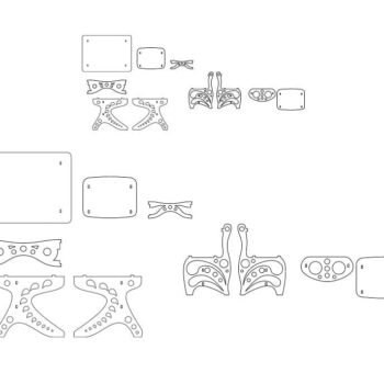 Intra απο ξύλο plywood 3mm-4mm πάχος – ξύλο σετ τραπεζιού και καρέκλας για νήπια 10x10 cm INTRAVECTRY-MY555282 - Image 2