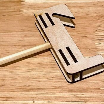 Intra απο ξύλο plywood 3mm-4mm πάχος – ξύλο θήκης εργαλείου French Cleat 20x20 cm INTRAVECTRY-MY555305 - Image 3