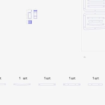 Intra απο ξύλο plywood 3mm-4mm πάχος – ξύλο Ξύλινο Σχέδιο Σκαμπώ Μπαρ 12x15 cm INTRAVECTRY-MY555315 - Image 3