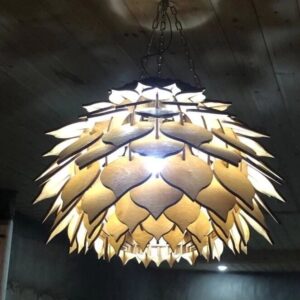 Intra απο ξύλο plywood 3mm-4mm πάχος – ξύλο πολυελαίου κουκουνάρι 10x10 cm INTRAVECTRY-MY557982