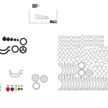 Intra απο ξύλο plywood 3mm-4mm πάχος – ξύλο πολυελαίου κουκουνάρι 10x10 cm INTRAVECTRY-MY557982 - Image 3