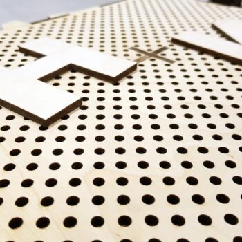 Intra απο ξύλο plywood 3mm-4mm πάχος – ξύλο προτύπου πίνακα κενού MDF 45x50 cm INTRAVECTRY-MY555331 - Image 2