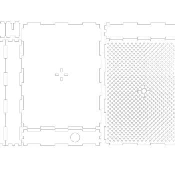 Intra απο ξύλο plywood 3mm-4mm πάχος – ξύλο προτύπου πίνακα κενού MDF 45x50 cm INTRAVECTRY-MY555331 - Image 3