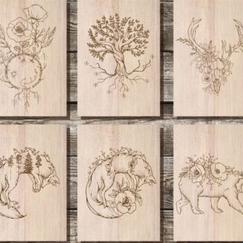 Intra απο ξύλο plywood 3mm-4mm πάχος – ξύλο προτύπων ξυλογραφίας 20x25 cm INTRAVECTRY-MY561380 - Image 2