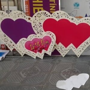 Intra απο ξύλο plywood 3mm-4mm πάχος – Ξύλινη κορνίζα με φλοράλ κούφωμα περιγράμματος 20x20 cm INTRAVECTRY-MY560583