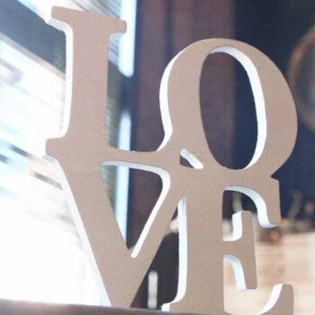 Intra απο ξύλο plywood 3mm-4mm πάχος – ξύλο Love Word Art Decor για την Ημέρα του Αγίου Βαλεντίνου 50x60 cm INTRAVECTRY-MY556925 - Image 1