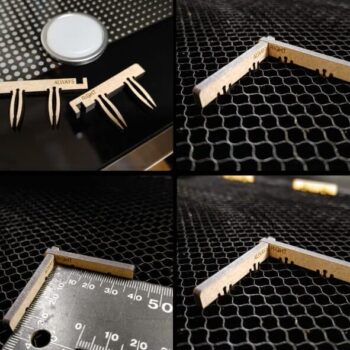 Intra απο ξύλο plywood 3mm-4mm πάχος – Πάντα σωστές καρφίτσες κηρήθρας για τη διασφάλιση ενός ξύλου διάταξης με σωστή γωνία 30x35 cm INTRAVECTRY-MY555476 - Image 1