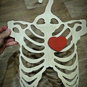 Intra απο ξύλο plywood 3mm-4mm πάχος – Ξύλινη κρεμάστρα για σκελετούς για λίμα 15x15 cm INTRAVECTRY-MY555829