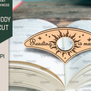 Intra απο ξύλο plywood 3mm-4mm πάχος Βιβλίο Buddy . Κάτοχος σελίδας βιβλίου Δίασταση 30x20 cm INTRAFABR-94902093 - Image 1