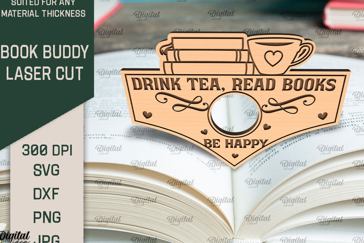 Intra απο ξύλο plywood 3mm-4mm πάχος Βιβλίο Buddy . Κάτοχος σελίδας βιβλίου Δίασταση 30x20 cm INTRAFABR-94902117