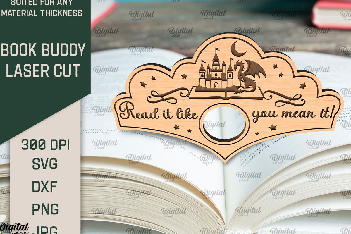 Intra απο ξύλο plywood 3mm-4mm πάχος Βιβλίο Buddy . Κάτοχος σελίδας βιβλίου Δίασταση 30x20 cm INTRAFABR-94902128