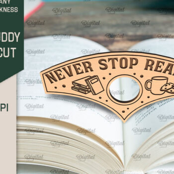 Intra απο ξύλο plywood 3mm-4mm πάχος Βιβλίο Buddy . Κάτοχος σελίδας βιβλίου Δίασταση 30x20 cm INTRAFABR-94902139 - Image 1