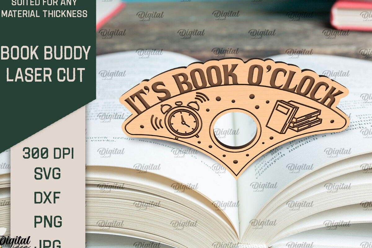 Intra απο ξύλο plywood 3mm-4mm πάχος Βιβλίο Buddy . Κάτοχος σελίδας βιβλίου Δίασταση 30x20 cm INTRAFABR-94902169