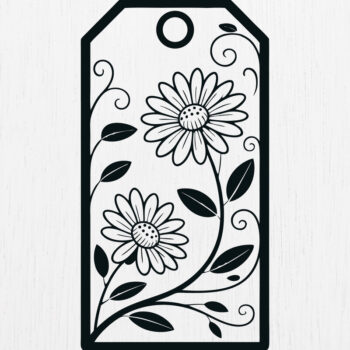 Intra απο ξύλο plywood 3mm-4mm πάχος Προσθήκη σελιδοδείκτη Paper Cut Design 6 Δίασταση 15x15 cm INTRAFABR-120925527 - Image 1