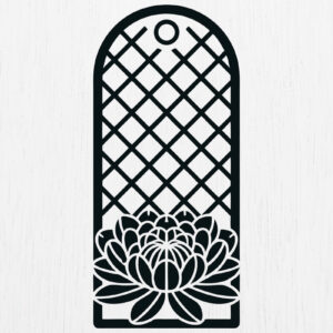 Intra απο ξύλο plywood 3mm-4mm πάχος Προσθήκη σελιδοδείκτη Paper Cut Design 8 Δίασταση 15x15 cm INTRAFABR-120925594