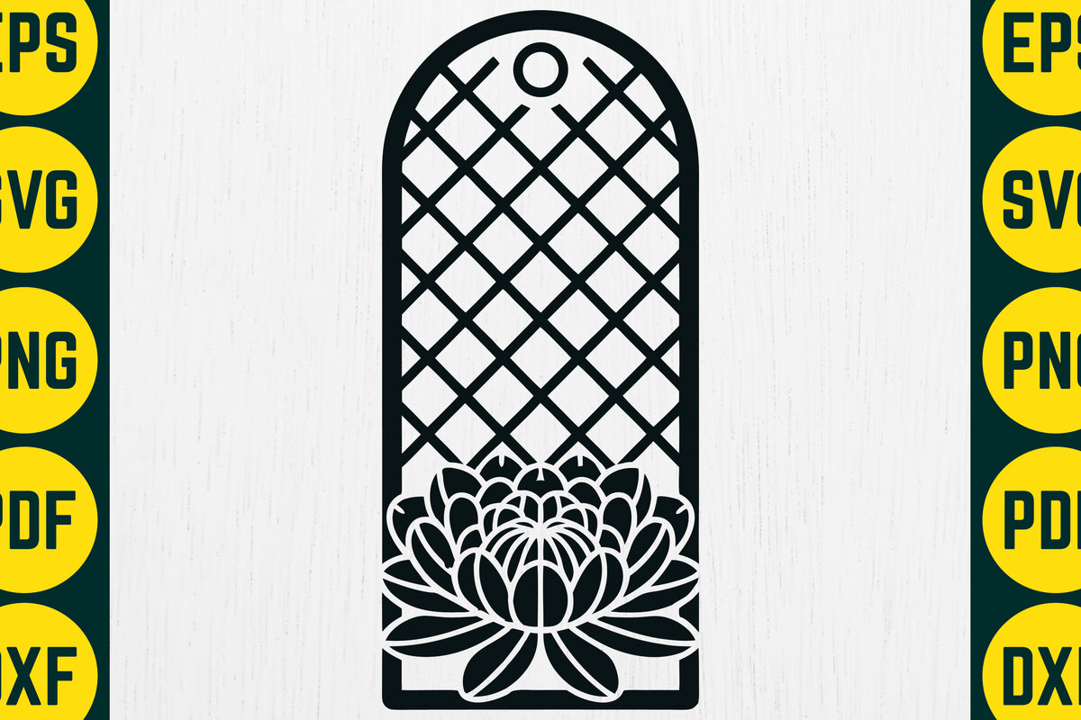 Intra απο ξύλο plywood 3mm-4mm πάχος Προσθήκη σελιδοδείκτη Paper Cut Design 8 Δίασταση 15x15 cm INTRAFABR-120925594