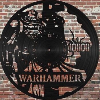 Intra απο ξύλο plywood 3mm-4mm πάχος – ξύλο ρολογιού τοίχου Blood Ravens Warhammer 40k βινυλίου 10x10 cm INTRAVECTRY-MY555925 - Image 1