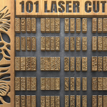 Intra απο ξύλο plywood 3mm-4mm πάχος με Πεταλούδα & Floral Panel Δίασταση 3200x7200 cm INTRAFABR-124986741 - Image 1