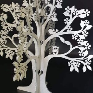 Intra απο ξύλο plywood 3mm-4mm πάχος – Τρισδιάστατο Ξύλινο περίτεχνο δέντρο κοσμηματοπωλείο 10x10 cm INTRAVECTRY-MY559350