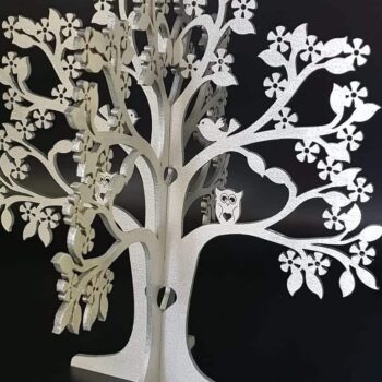 Intra απο ξύλο plywood 3mm-4mm πάχος – Τρισδιάστατο Ξύλινο περίτεχνο δέντρο κοσμηματοπωλείο 50x60 cm INTRAVECTRY-MY556941 - Image 1